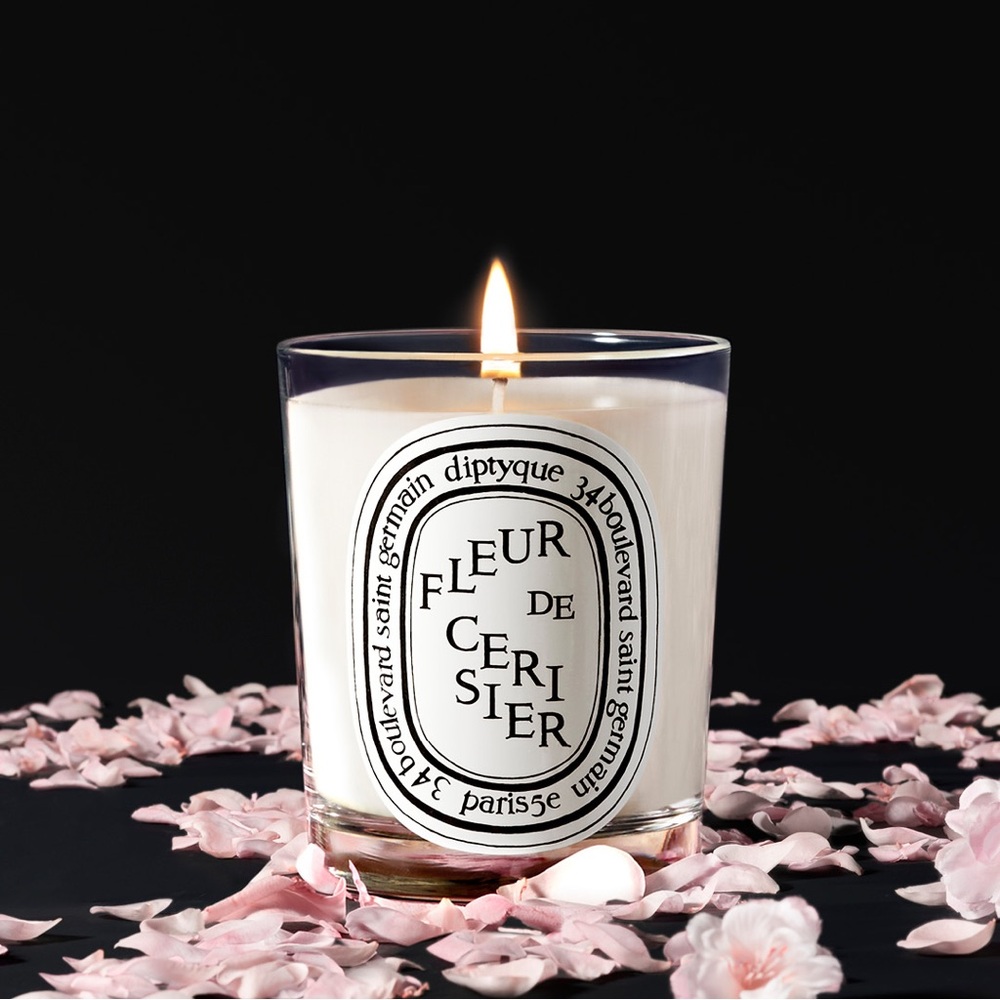 BNIB Limited Edition Diptyque Fleur de Cerisier Cherry Blossom Candle 190g 6.5oz